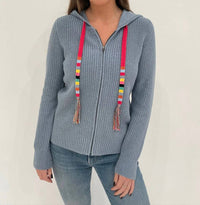 J. Society - Tassle Shaker Hoodie Sweater