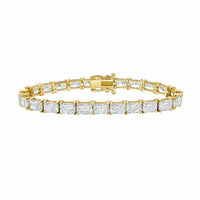 Diana M Jewels - Women's Radiant Lab-Grown Diamond Bracelet (26.00 Ct) - Signature