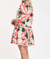 Modaposa - Penelope Dress Moroccan Abstract