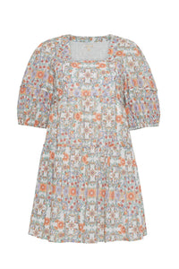 Anna Cate - Geo Peach Harper Mini Dress