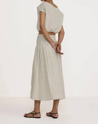 Laude The Label - Smocked Easy Skirt