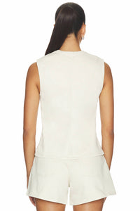 7 For All Mankind - Lady V-neck Vest