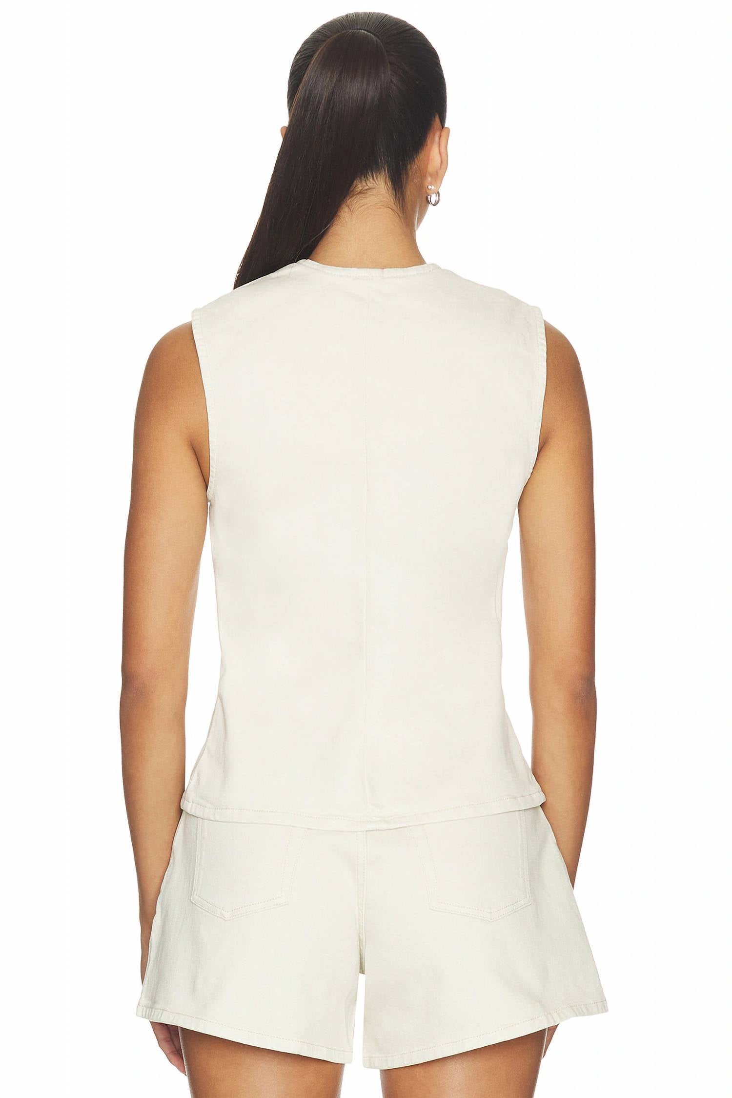 7 For All Mankind - Lady V-neck Vest