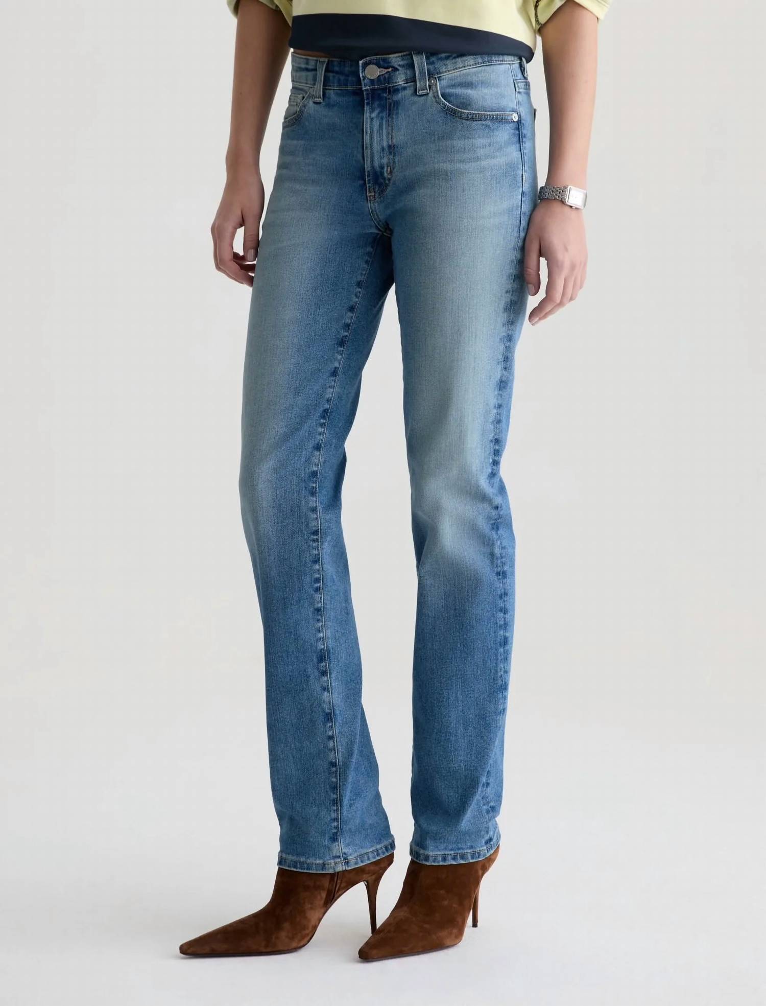 Ag Jeans - Sandra Low-rise Straight Jeans