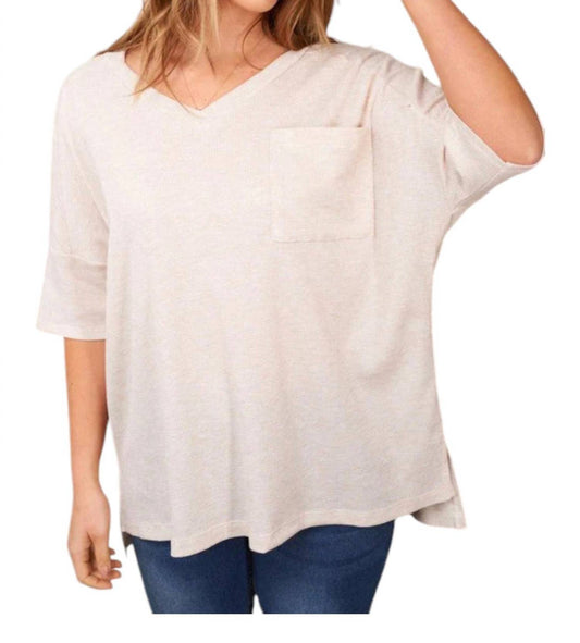 White Birch - Solid Knit Top