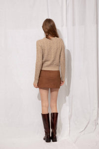 Dress Forum - Calista Cable Knit Sweater