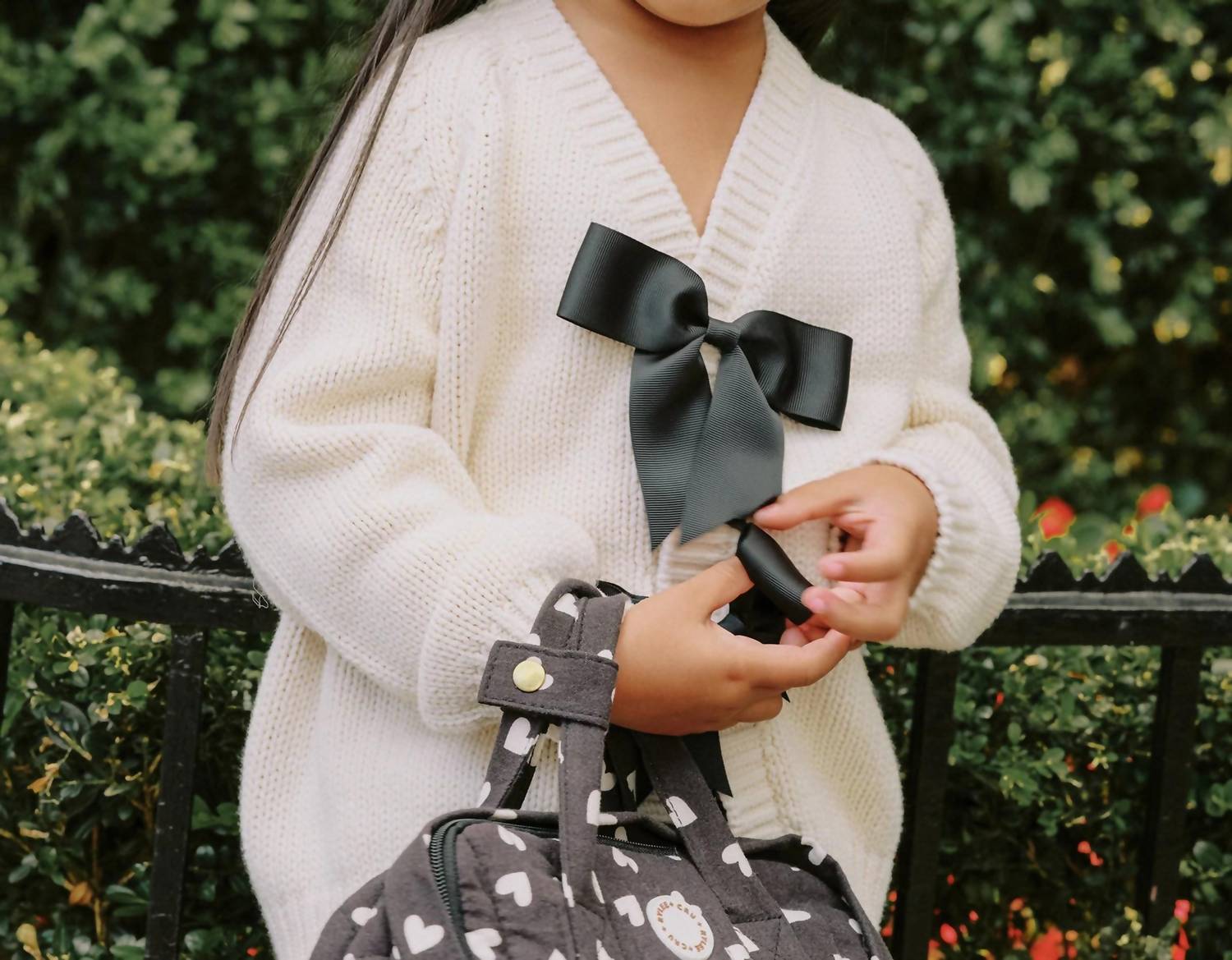 Rylee + Cru - Bow Cardigan