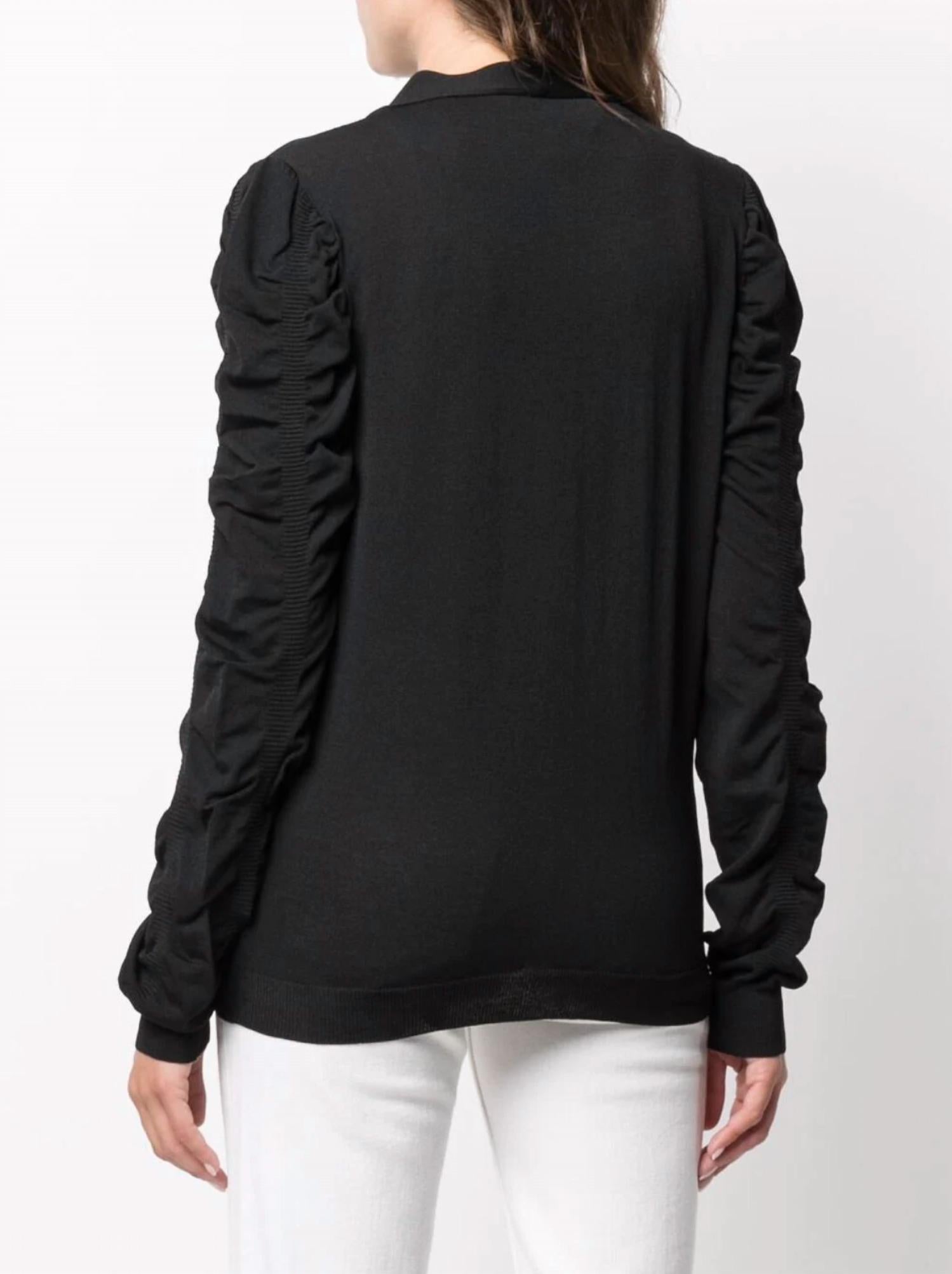 Nude - GATHERED-DETAIL CARDIGAN