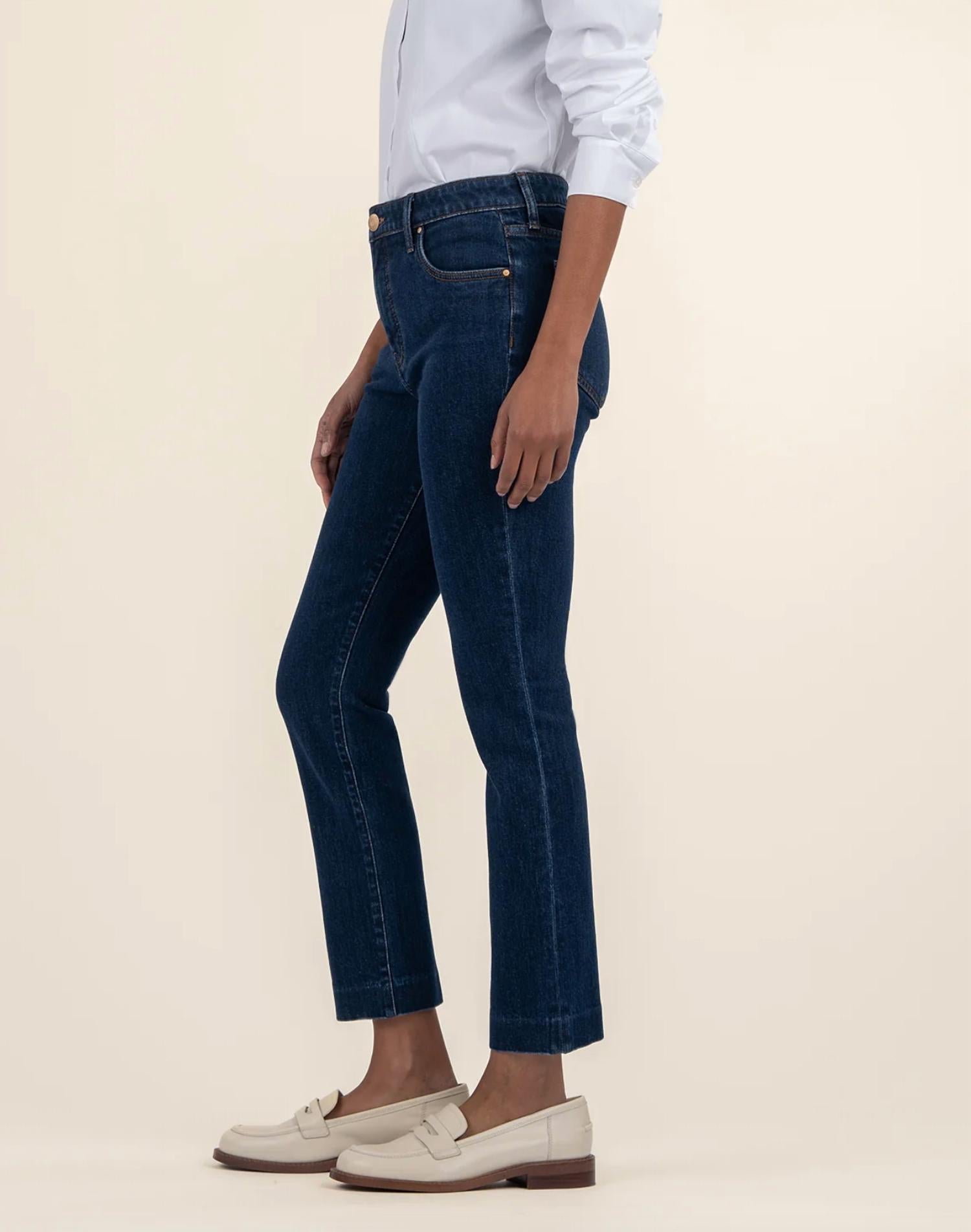Kut From The Kloth - Reese High Waist Ankle Straight Leg Jeans