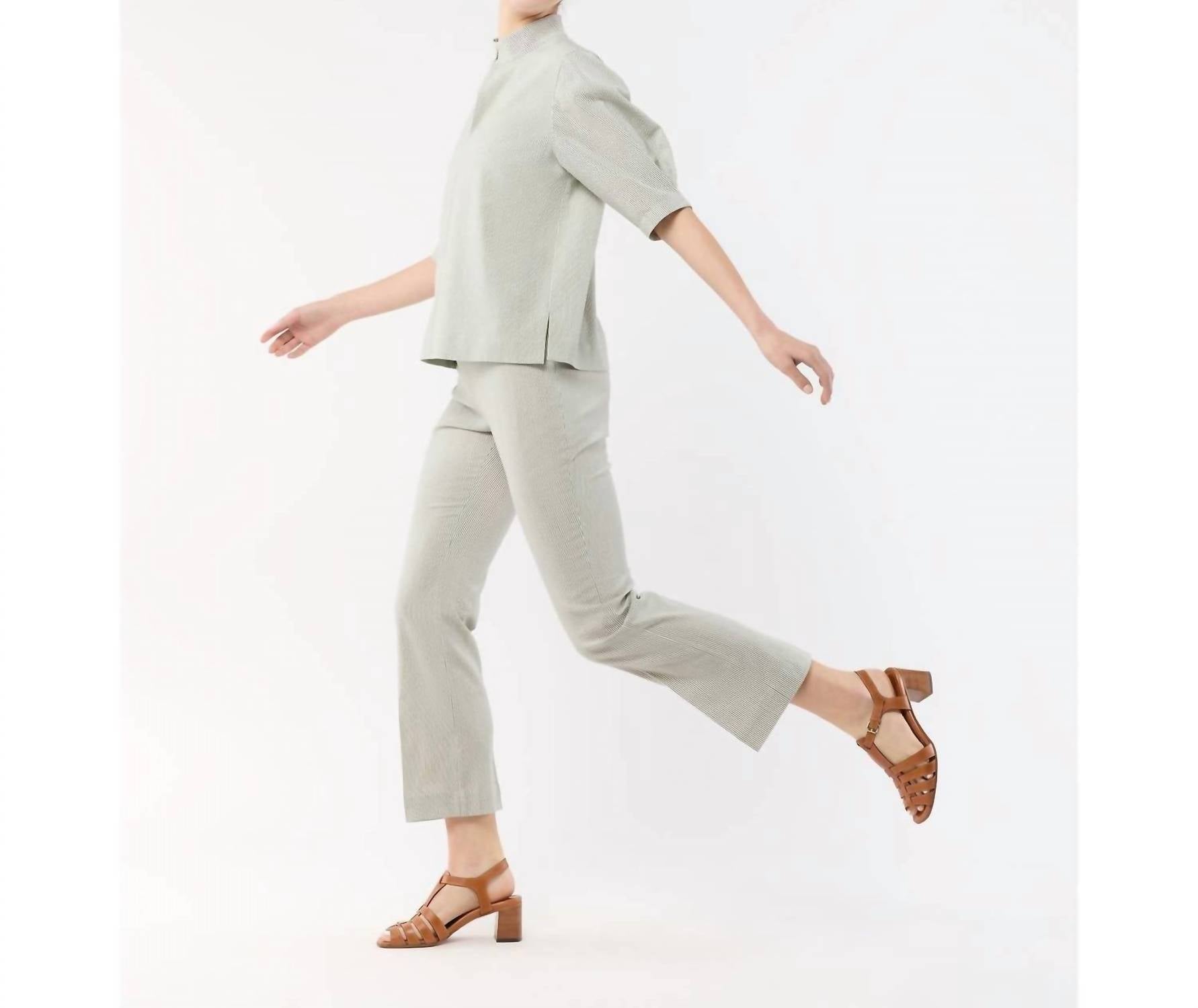 Ann Mashburn - Fayette Flare Cropped Pant