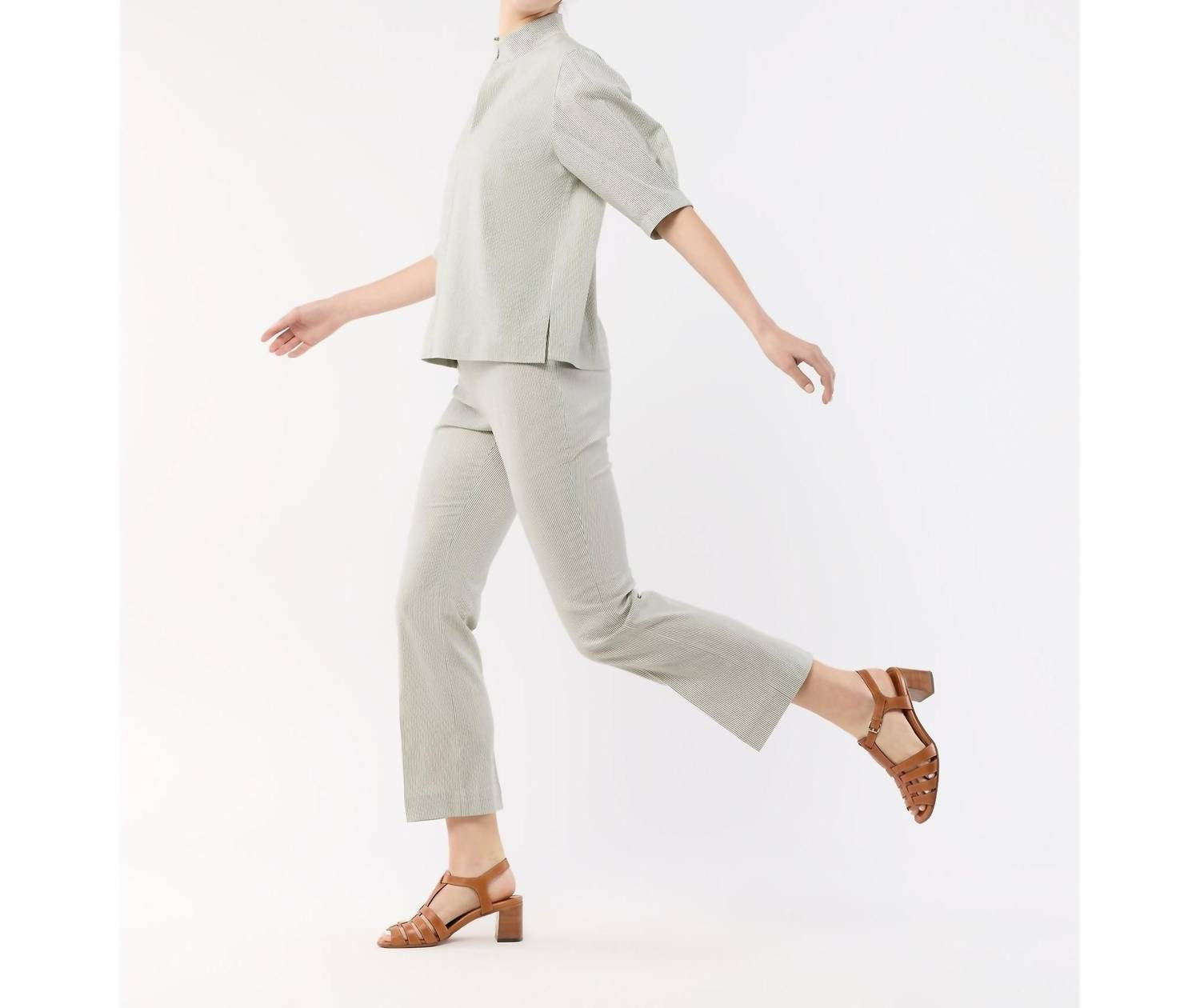 Ann Mashburn - Fayette Flare Cropped Pant