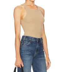 Eterne - High Neck Fitted Tank Top