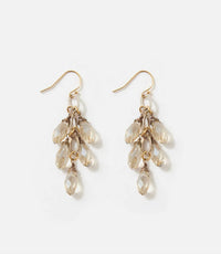 Anne Vaughan - Women's Crystal Cluster Earrings
