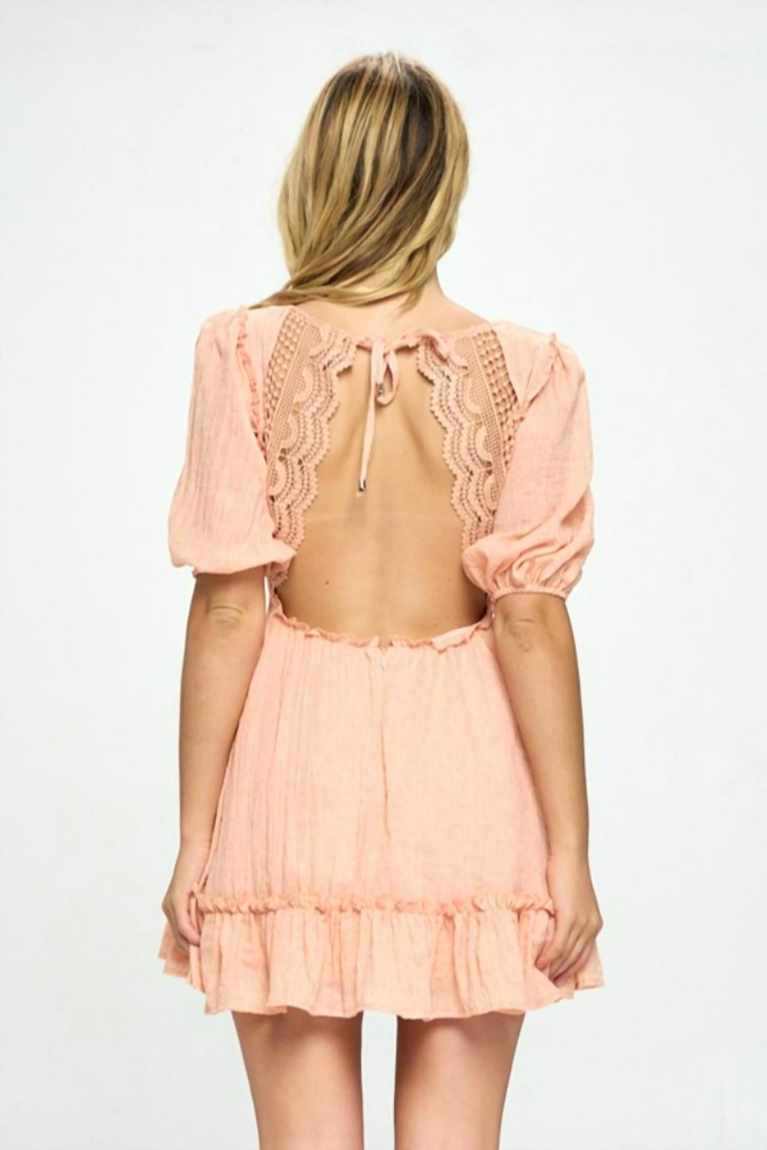 Saints + Secrets - Sunday Brunch Mini Dress