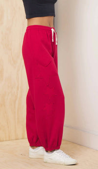 Vintage Havana - Star Fleece Jogger
