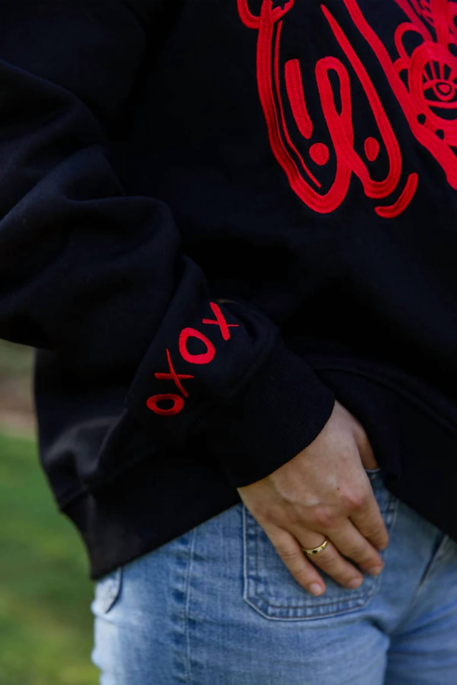 Chan Art - Woof Crewneck Top