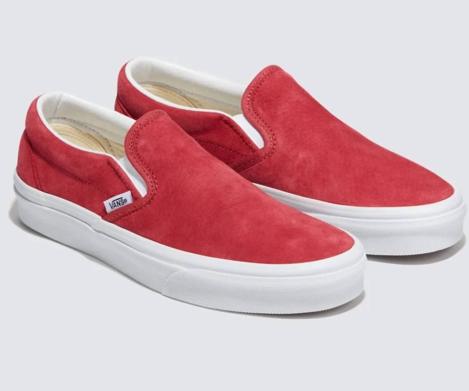 Vans - Unisex Classic Slip-on Pig Suede Shoe