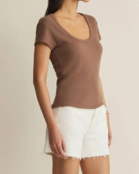 Z Supply - Leisurely Scoop Neck Tee