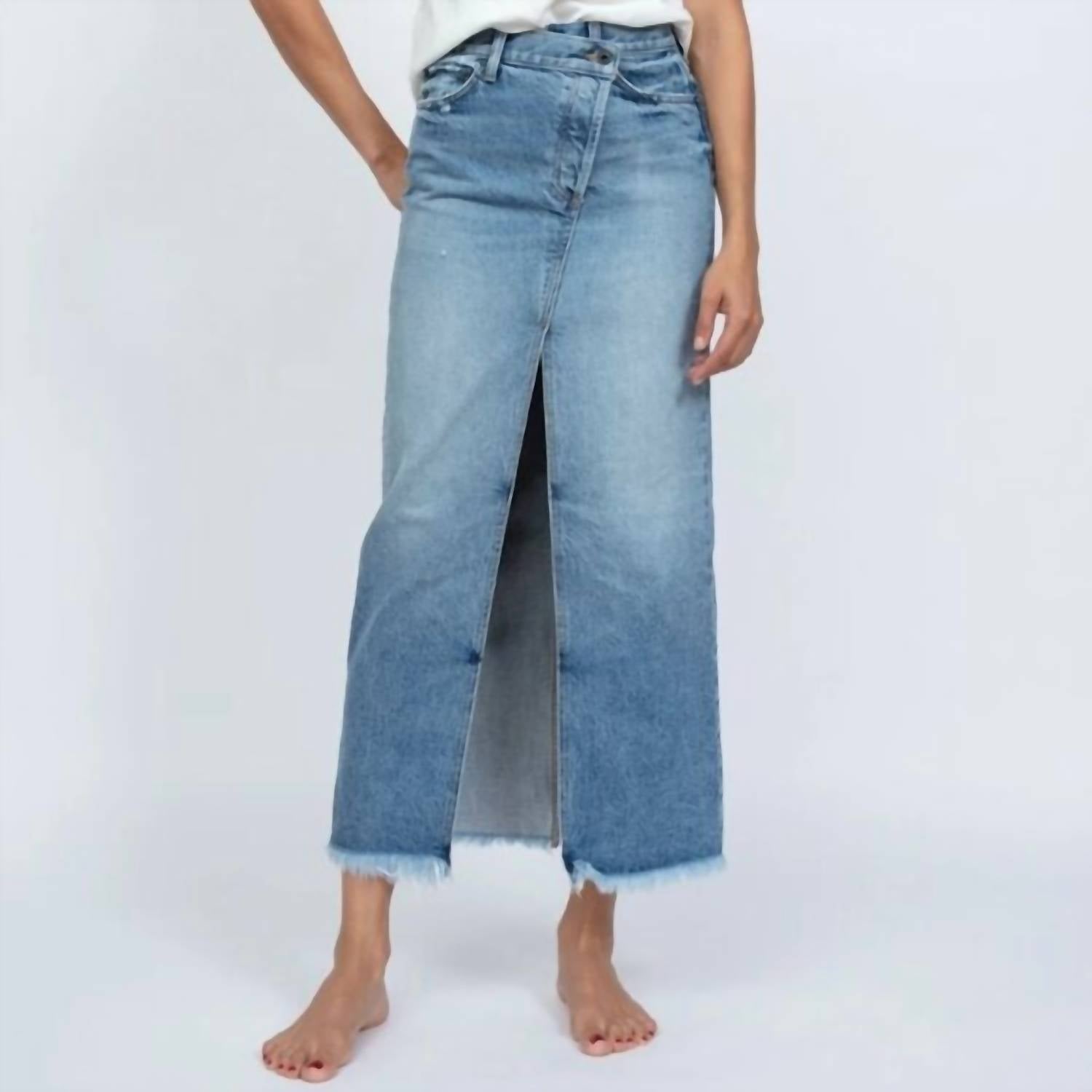 Askk Ny - Berkeley Denim Skirt