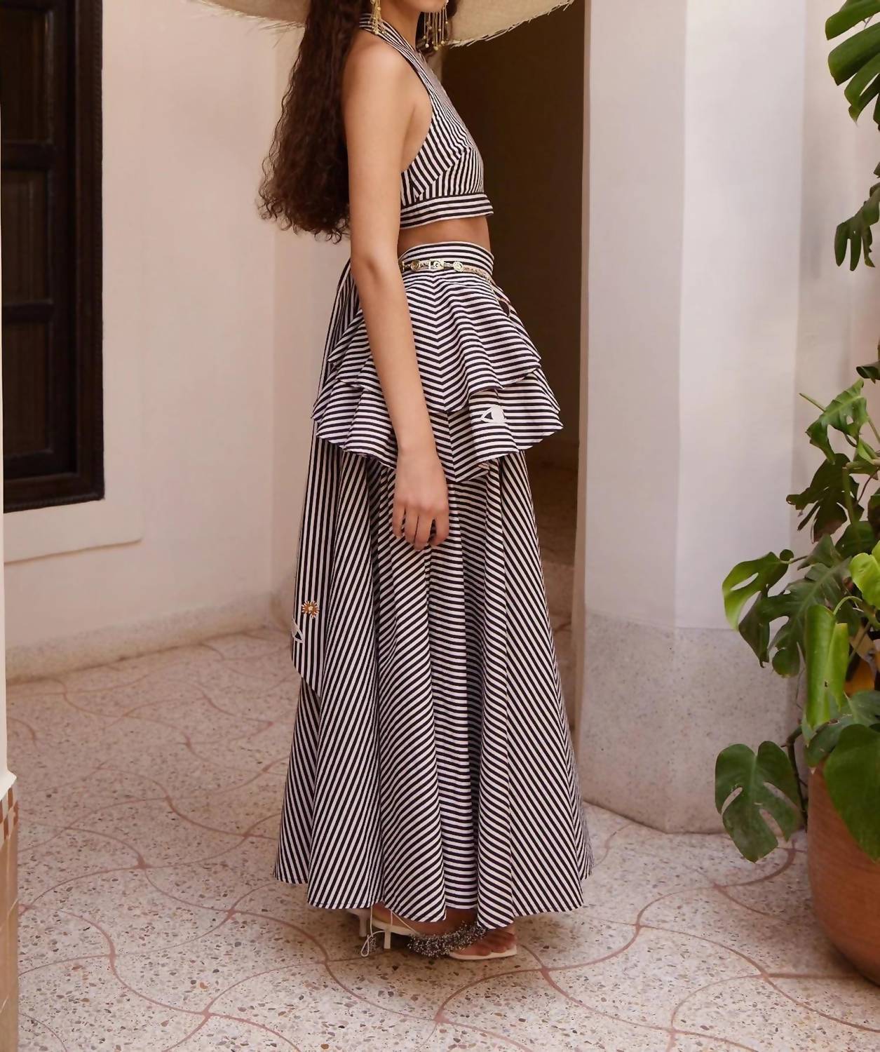 Alemais - Sirocco Embroidered Skirt