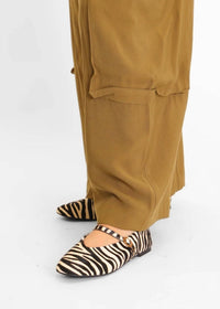 Intentionally Blank - Women's Larisa Calf Hair Mary Jane Flat