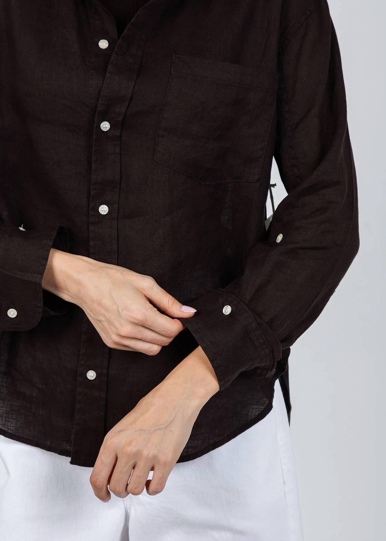 Citizens Of Humanity - Kayla Shrunken Linen Shirt
