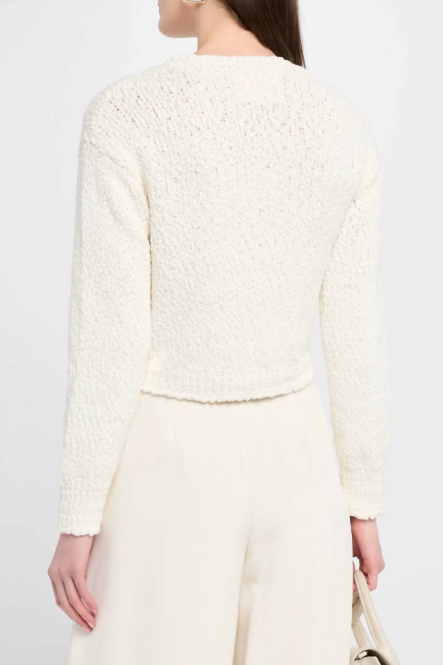 Sablyn - Helena Cropped Double-pocket Cardigan