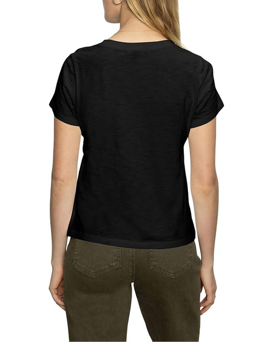 Sanctuary - Twist Front Crew Neck Tee