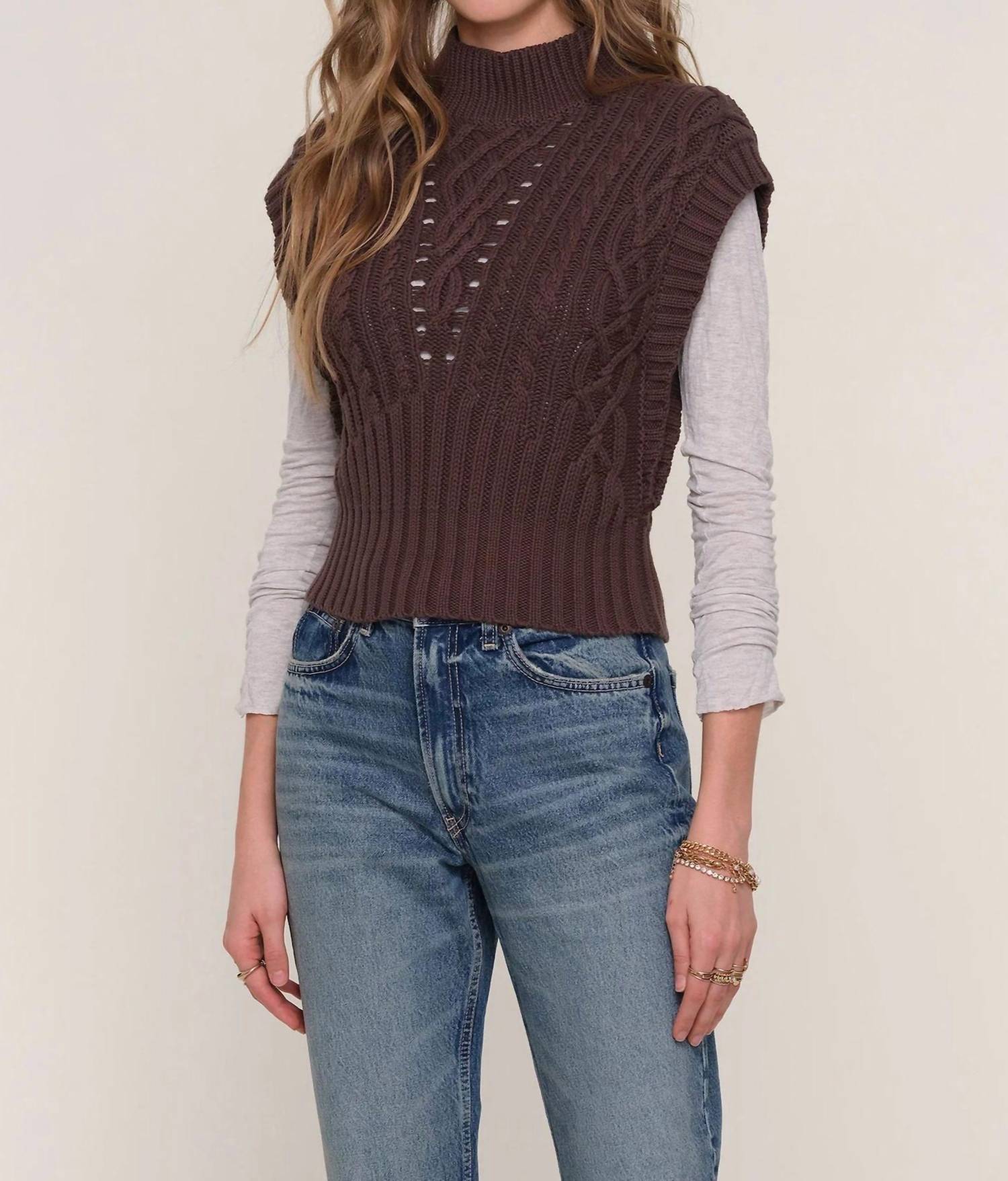 Heartloom - Dove Mock Neck Top