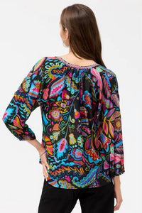 Johnny Was - Margot V-neck Blouse