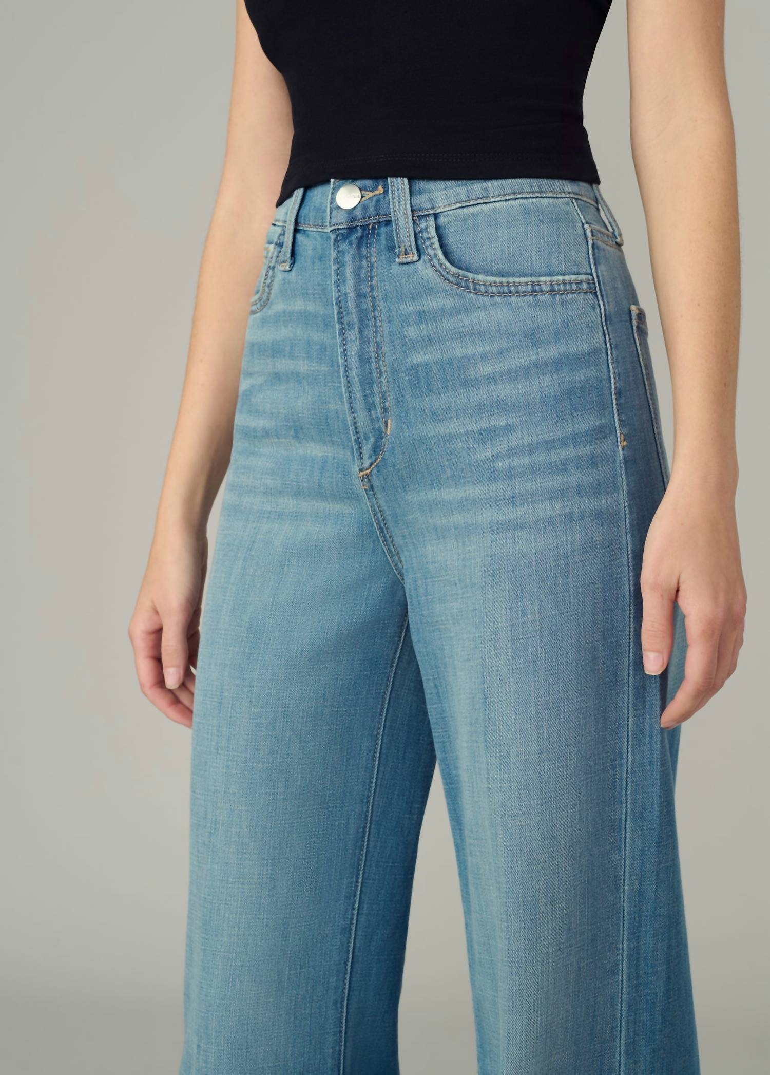 Joe'S Jeans - Mia Petite High Rise Wide Leg Jean