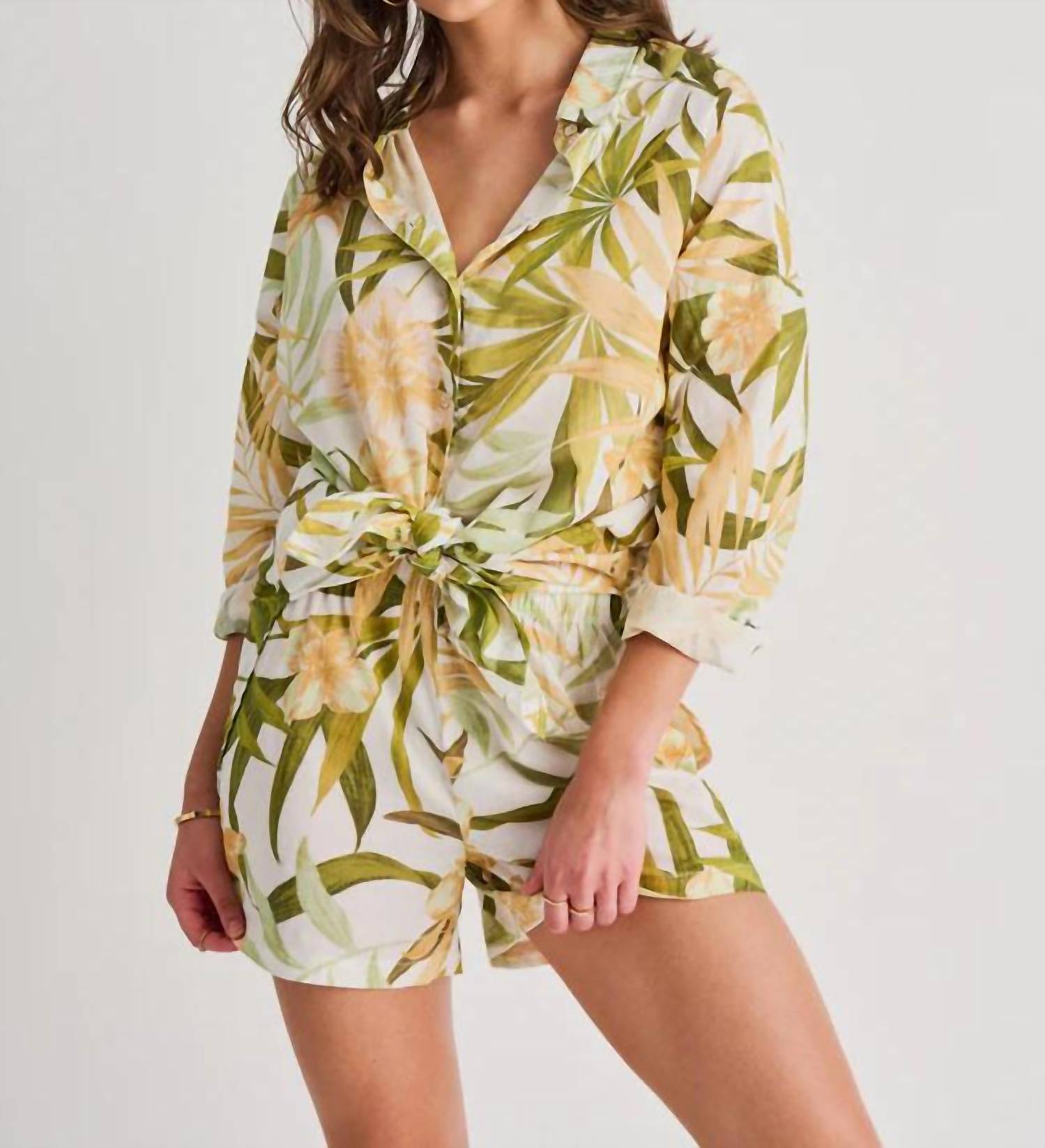 Everyday Sunday - Light Cotton Voile Cover Up Shirt