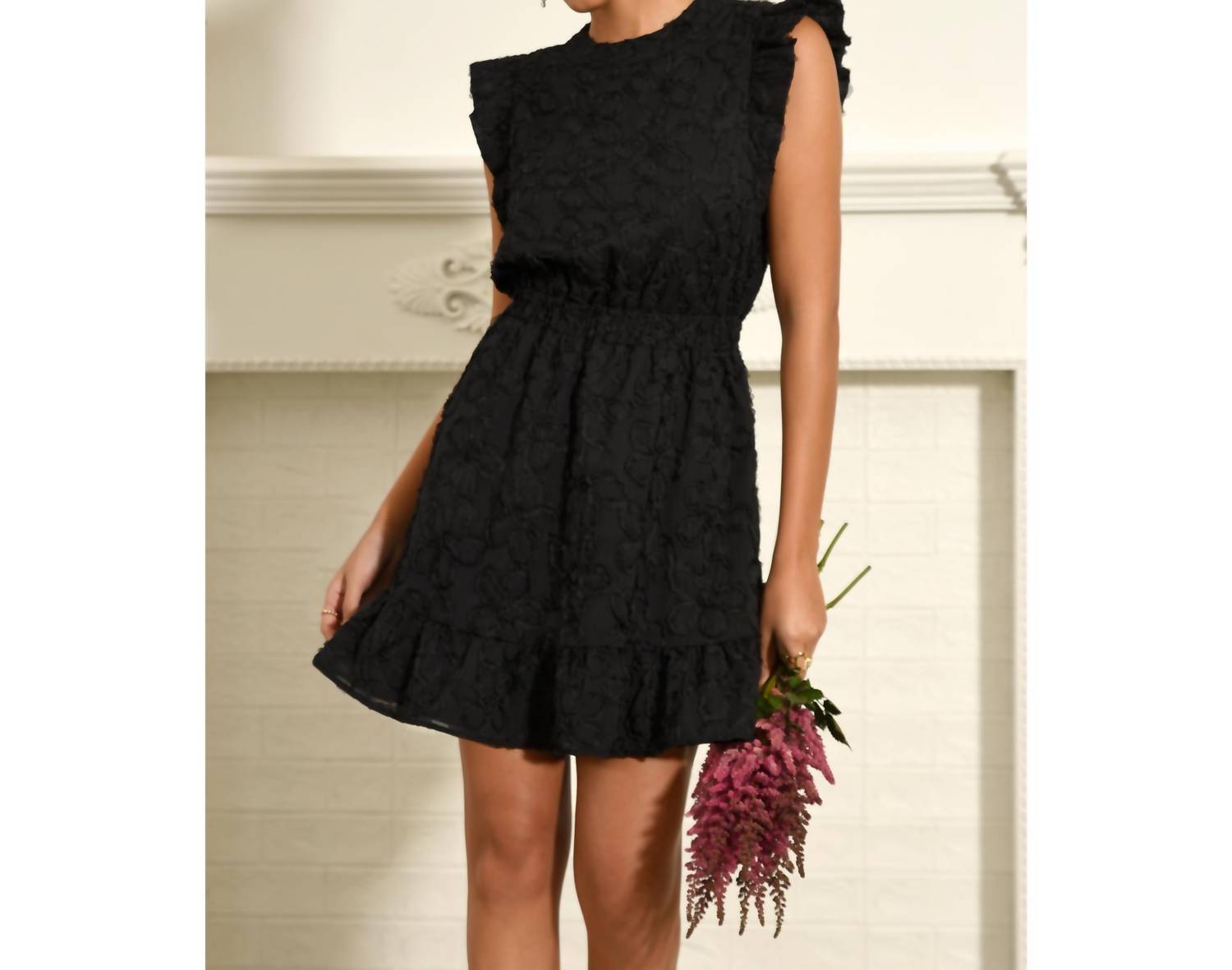 Adelyn Rae - Rinata Organza Mini Dress