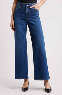 Frame - Lax High Rise Wide-leg Jeans