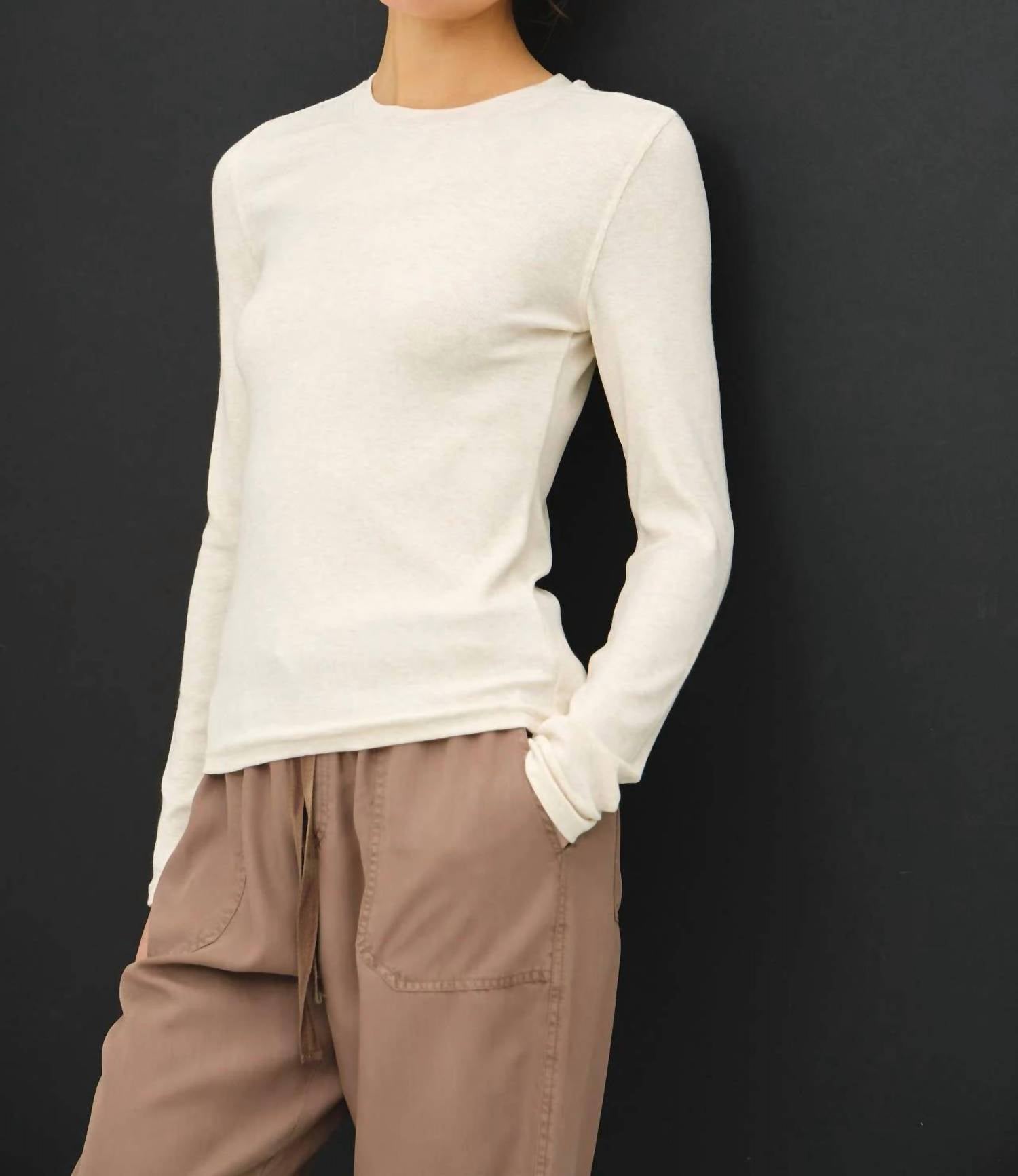 Be Cool - Raina Longsleeve Crewneck Top
