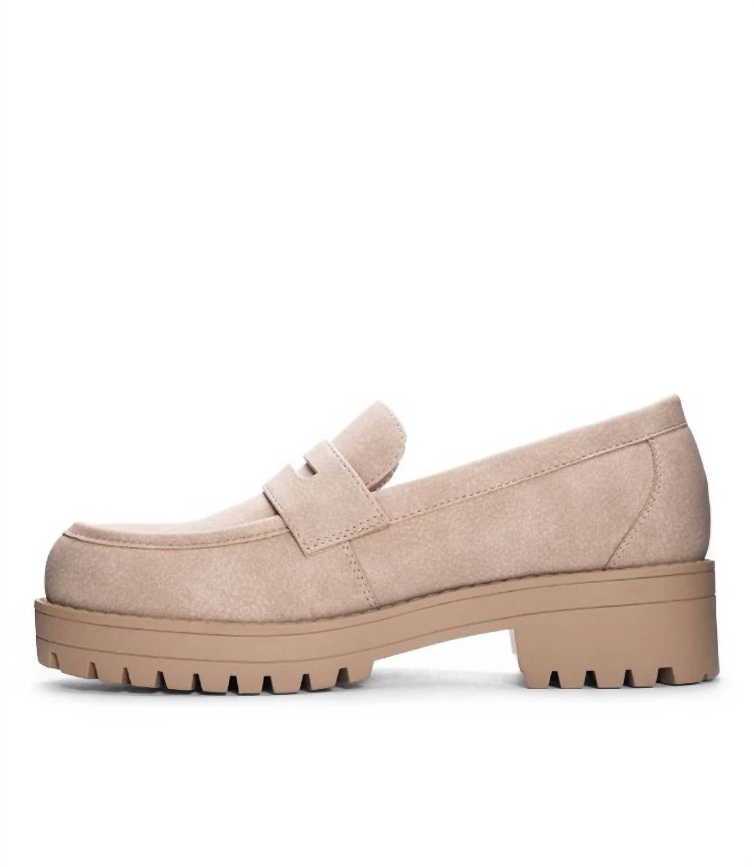 CHINESE LAUNDRY Women's Voidz Buck Shoe in natural - women's flats - detail view