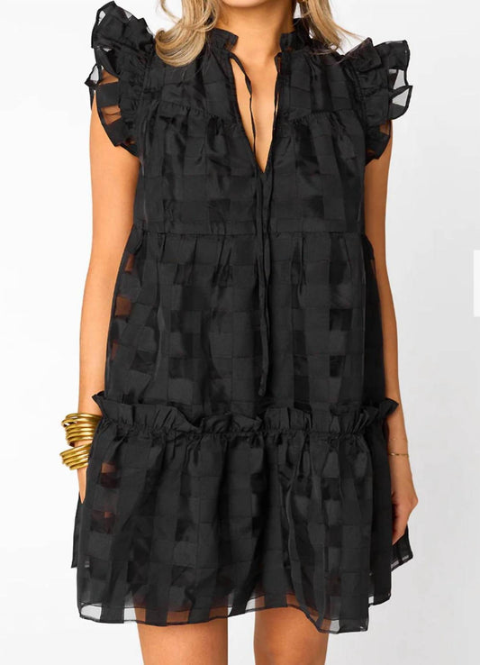 Buddylove - Aubrey Ruffle Short Dress