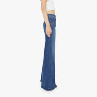 Mother - Criss Cross Roller High Rise Wide Leg Jeans
