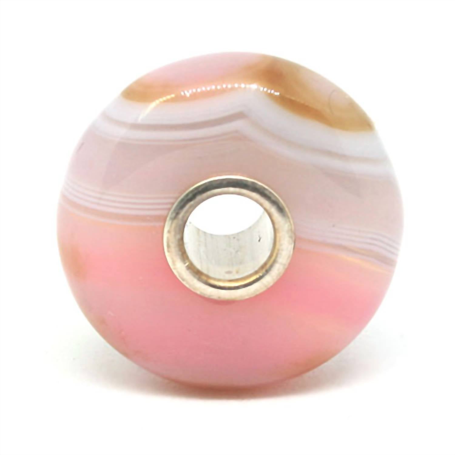 Trollbeads - Women's Striped Agate Bead Charm