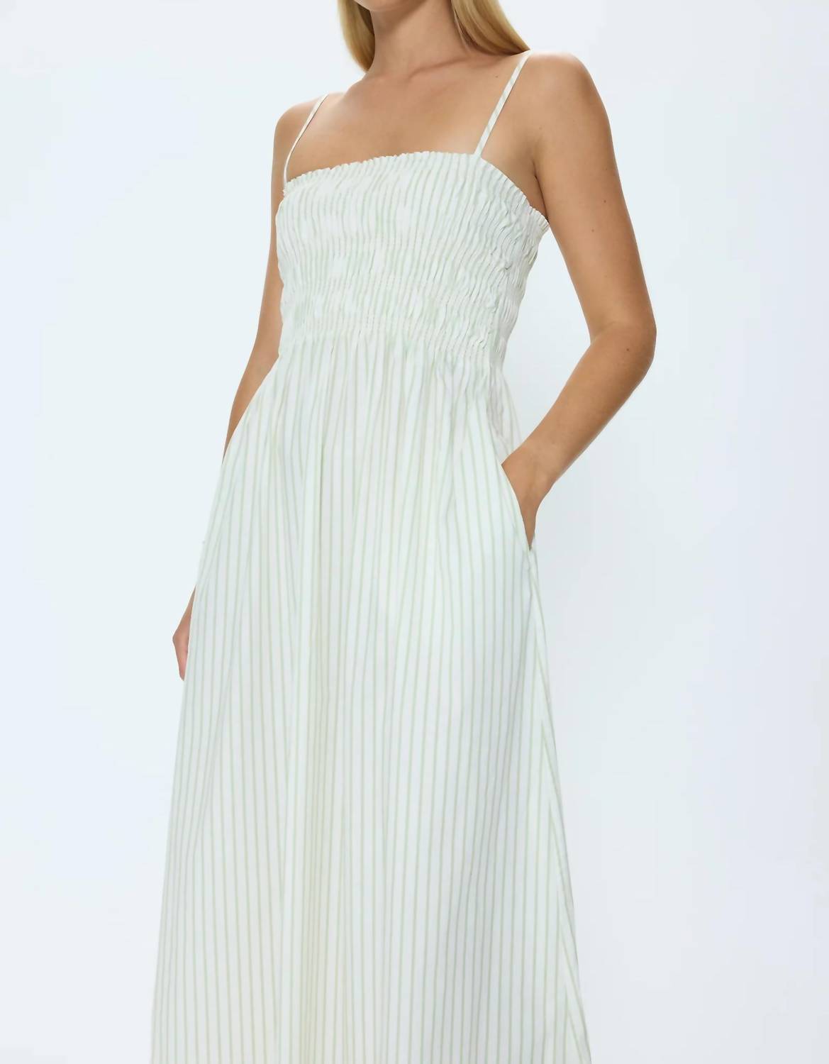 Pistola - Bianca Shirred Bodice Dress