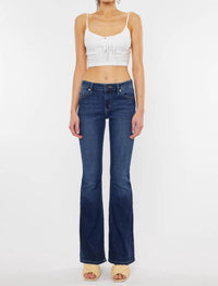 Kancan - Mid-rise Flare Boot Cut Jeans