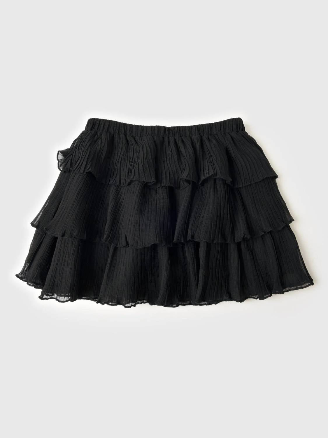 Sadie & Sage - Girls Tween Gather Ruffle Layered Skirt