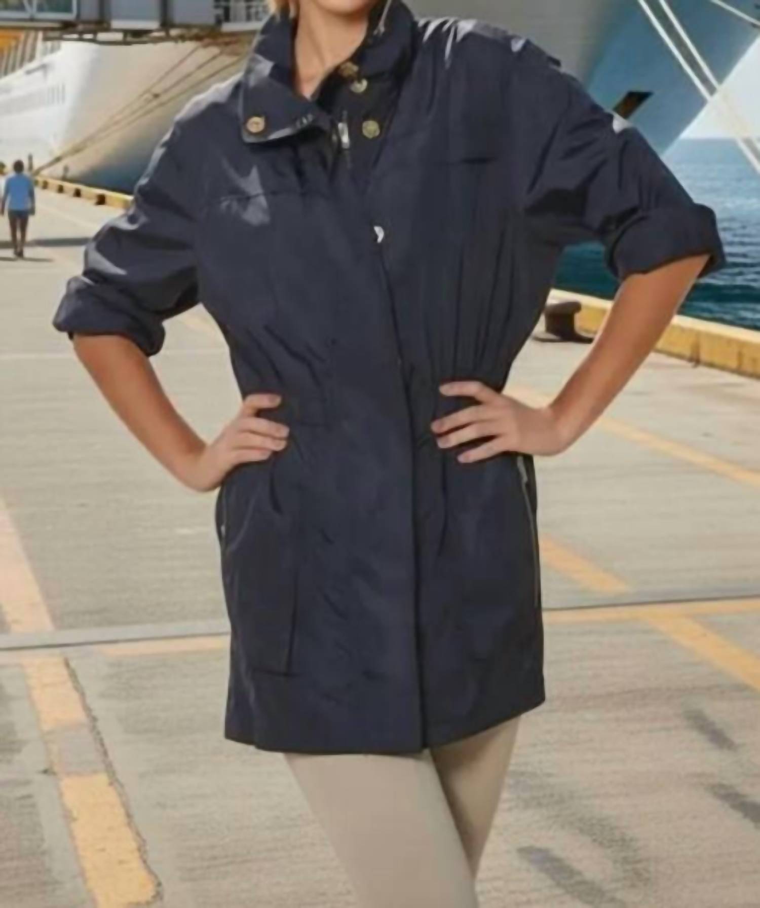 Ciao-Milano - Anna Water Resistant Rain Jacket