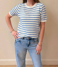 Staccato - Ivy Stripe Knit Top