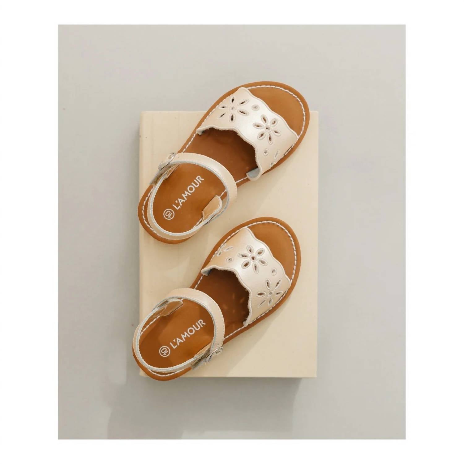 L'Amour - Girl's Augusta Sandals - Toddler
