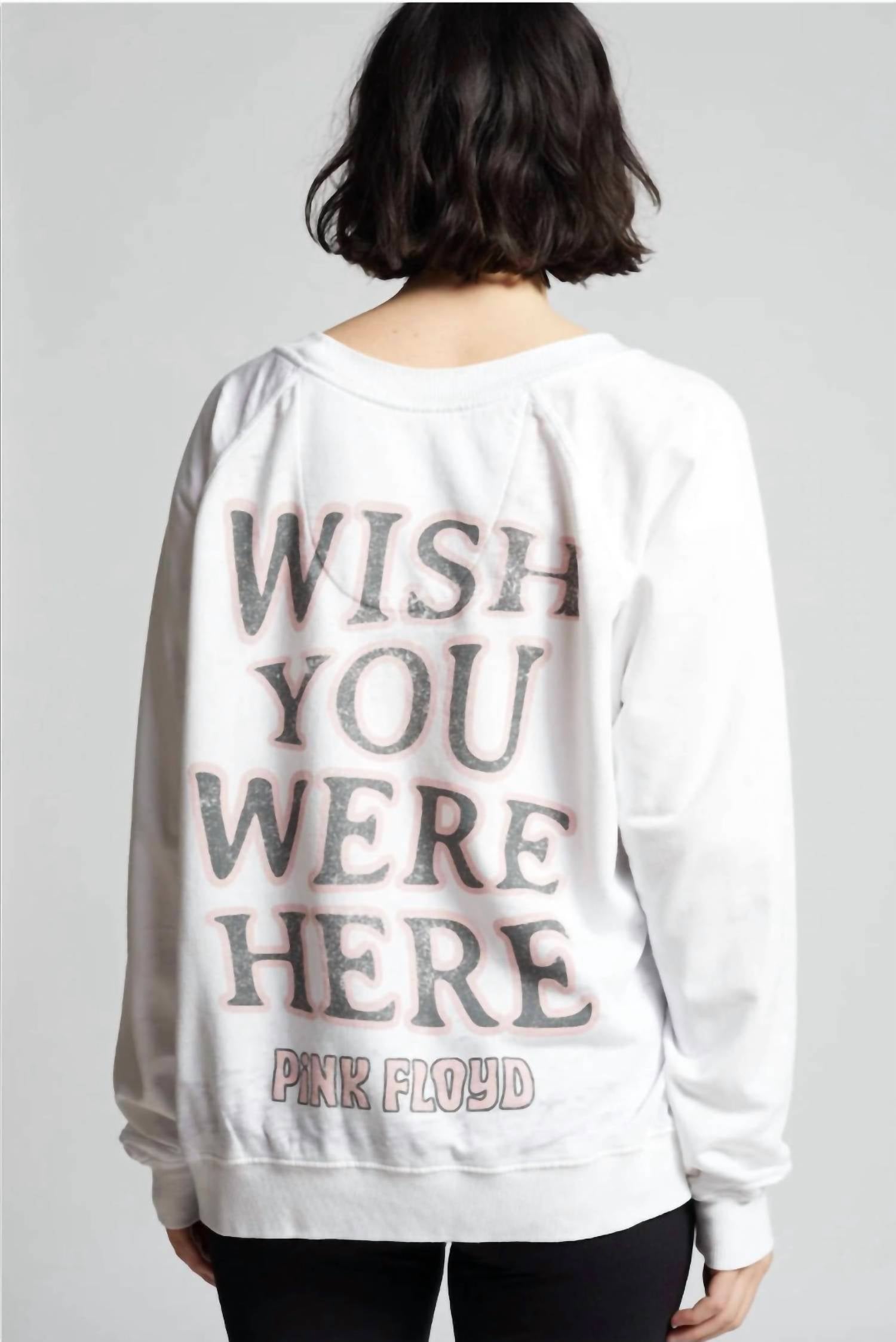 Recycled Karma - Women's Pink Floyd Sweatshirt
