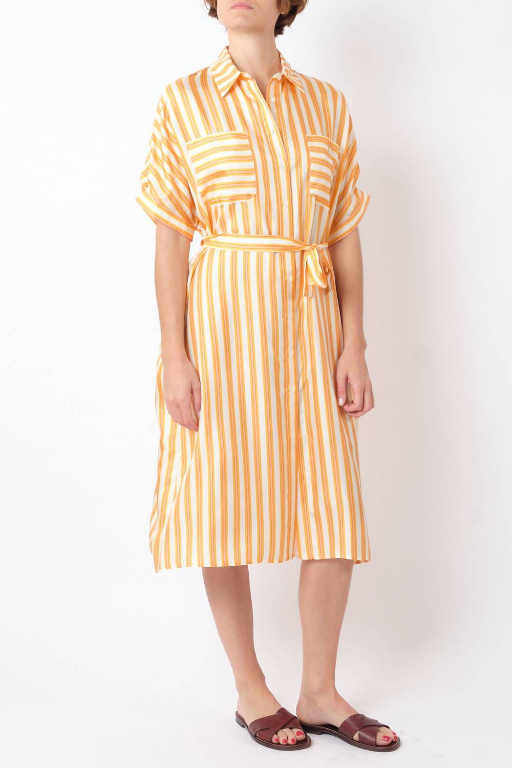 La Prestic Ouiston - Jolie Maman Silk Midi Dress