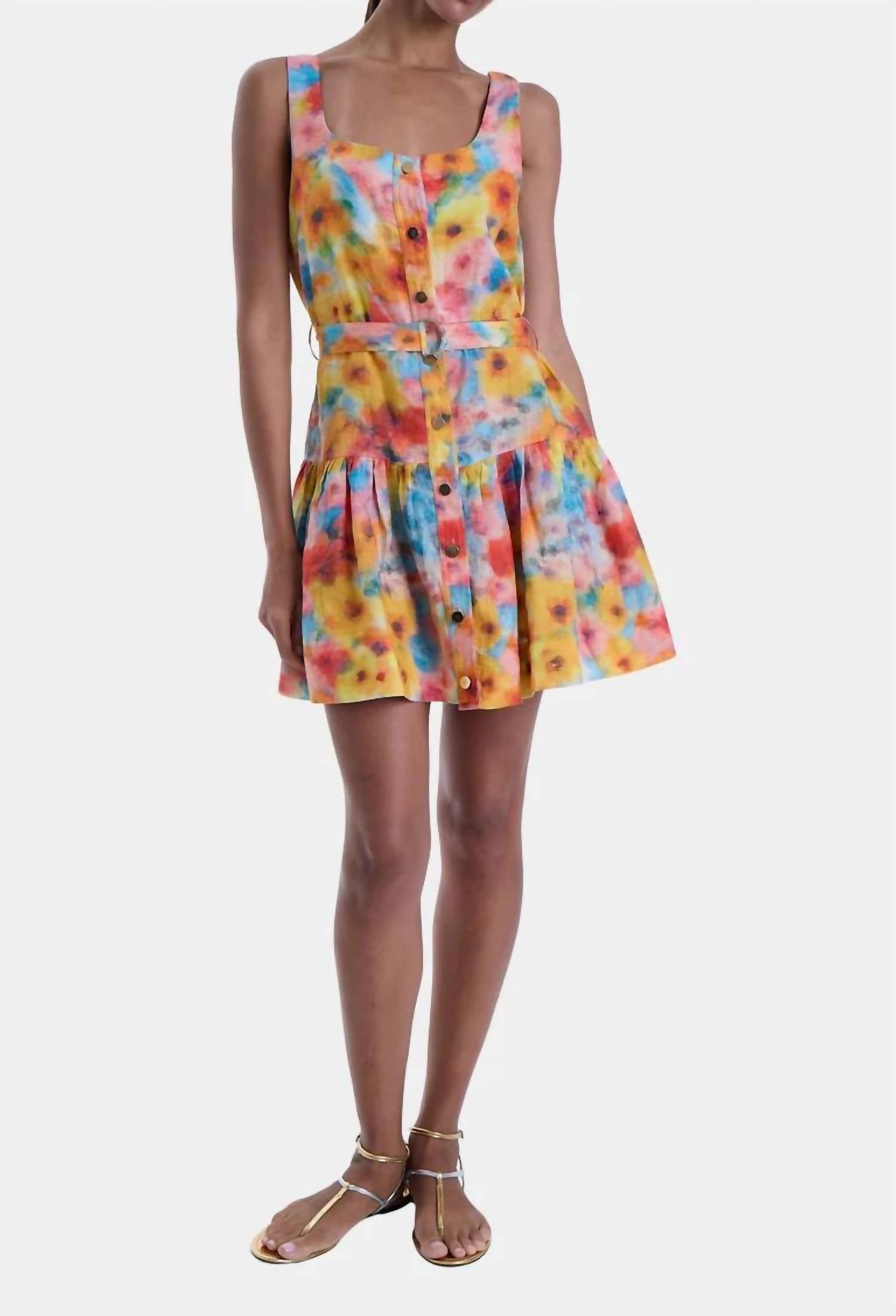 Karina Grimaldi - June Print Mini Dress