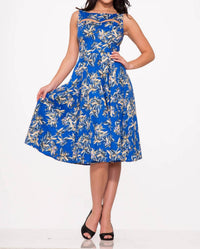 Orchid Bloom - Jacinta Midi Dress