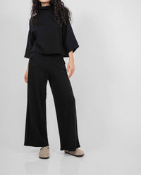 Corinne Collection Bucket Sweater in black - women's sweater